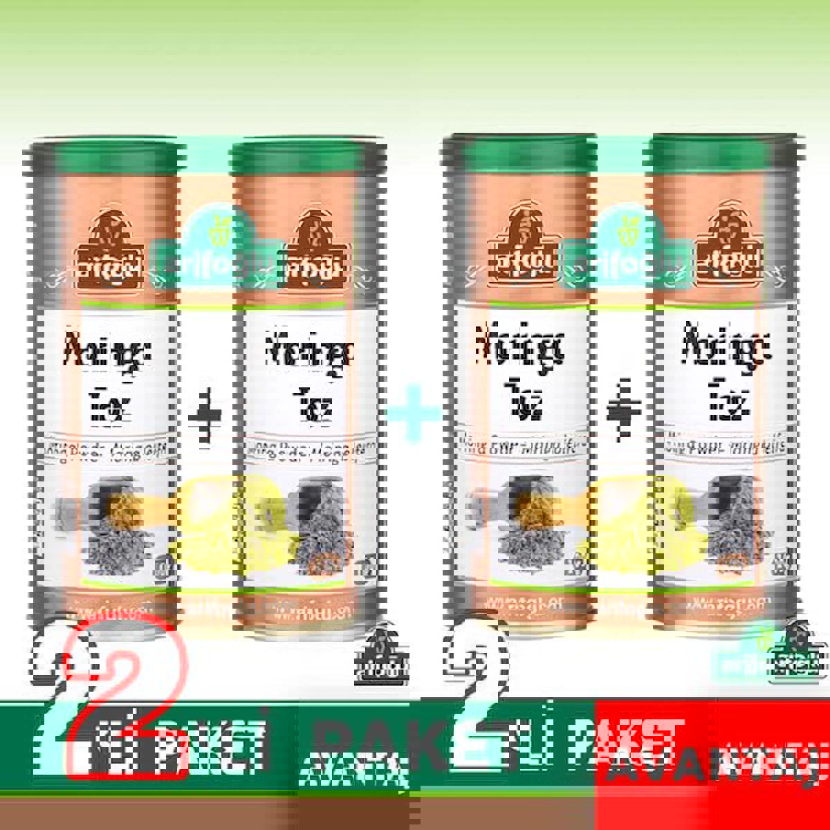 Arifoğlu Moringa 2x100 gr