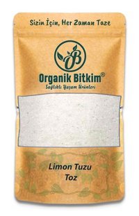 Organik Bitkim Toz Limon Tuzu 1 kg