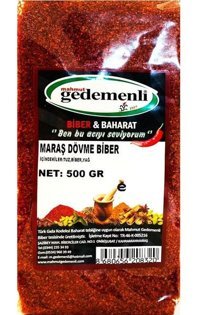 Gedemenli Maraş Dövme Biber 500 gr