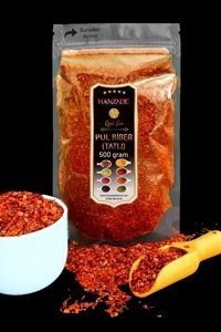 Hanzade Bitkisel Tatlı Pul Biber 500 gr