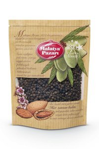 Malatya Pazarı Tane Kilitli Paket Karabiber 100 gr