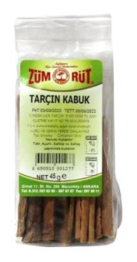Zümrüt Kabuk Tarçın 6x45 gr