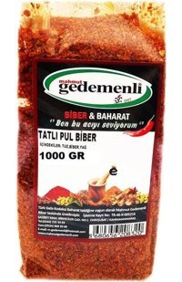 Gedemenli Tatlı Pul Biber 1 kg