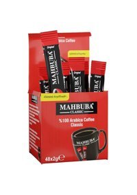 Mahbuba Coffee Arabica Classic Klasik 2 gr 48 Adet Granül Kahve Hazır Kahve