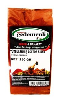 Gedemenli Tütsülenmiş Acı Toz Biber 250 gr