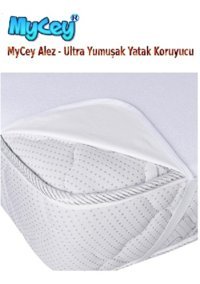 Mycey Pamuk Lastikli Sıvı Geçirmez Tek Kişilik Alez