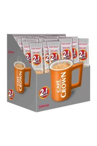 Cafe Crown 2'si 1 Arada Sade 12 gr 24 Adet Hazır Kahve