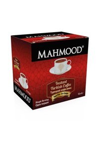 Mahmood Coffee Sade 8 gr 12 Adet Türk Kahvesi Hazır Kahve