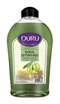 Duru Zeytinyağlı Nemlendiricili Organik Antibakteriyel Köpük Sıvı Sabun 1.5 lt 4'lü