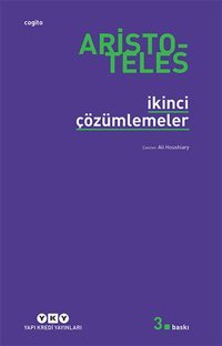 İkinci Çözümlemeler Aristoteles Yapı Kredi Yayınları
