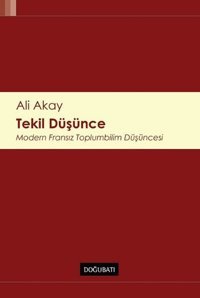 Tekil Düşünce Ali Akay Doğu Batı Yayınları