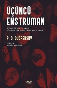 Üçüncü Enstrüman Peter Demianovich Ouspensky Gece Kitaplığı