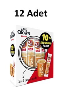 Cafe Crown 2'si 1 Arada Sade 120 Adet Hazır Kahve