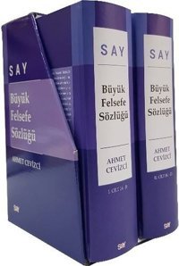 Say Büyük Felsefe Sözlüğü Seti - 2 Kitap Takım Ahmet Cevizci Say Yayınları
