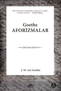 Goethe - Aforizmalar Johann Wolfgang Von Goethe Maya Kitap