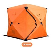Woeeyfreeshopping Cicibears 4 Kişilik 3 Mevsim Kamp Çadırı Turuncu