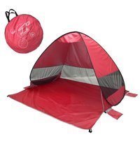 Cbtx Global Outdoor 3 Kişilik Yazlık Kamp Çadırı Kırmızı