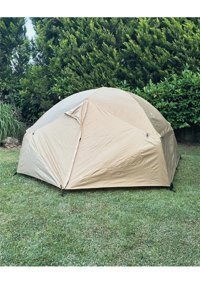 Campout 3 Kişilik 4 Mevsim Çift Tenteli Kamp Çadırı Krem
