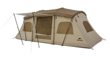 Naturehike Glamping Cloud Vessel 4 Kişilik 4 Mevsim Kamp Çadırı Kahverengi