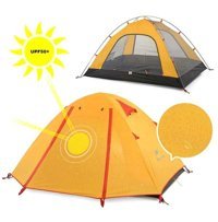 Naturehike P-serisi 3 Kişilik 3 Mevsim Kamp Çadırı Turuncu
