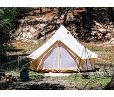 Nurgaz Campout 6 - 8 Kişilik 4 Mevsim Kamp Çadırı Kahverengi