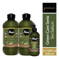 Sleepy Premium Nemlendiricili Köpük Sıvı Sabun 500 ml+1.5 lt 3'lü