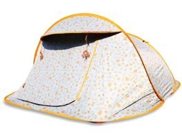 Upland Festivalkits 2 Kişilik 4 Mevsim Kamp Çadırı Bej Sarı