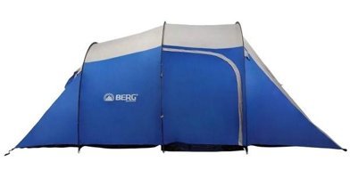 Berg Tent Plus 6 Kişilik 4 Mevsim Kamp Çadırı Mavi