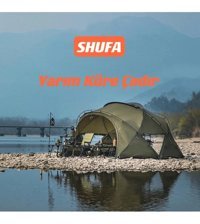 Shufa 3 - 4 Kişilik 4 Mevsim Çift Tenteli Avcı/Dağcı Çadırı Haki