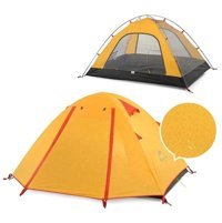 Naturehike Sky Lite 3 Kişilik 4 Mevsim Kamp Çadırı Turuncu