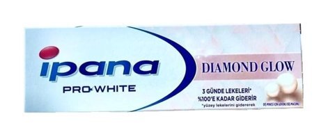 İpana Pro White Diamond Glow Naneli Florürlü Diş Macunu 75 ml