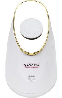 Nascita Tüm Ciltler 1 Başlıklı Buharlı Kablolu Yüz Temizleme Cihazı Beyaz