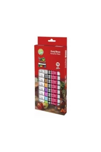 Nova Color Tüp Çok Renkli 12x12 ml Guaj Boya Set