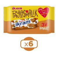 Ülker İkram Fındık Kremalı Bisküvi 6x84 gr