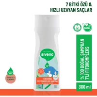 Siveno %100 Doğal Fitokompleks Dökülme Karşıtı Dolgunlaştırıcı Şampuan 300 ml
