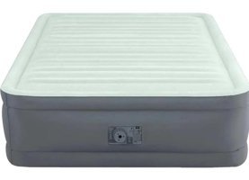 Intex Queen Premaire Elektrikli Ev Tipi Çift Kişilik Şişme Yatak Beyaz
