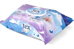 Tex Baby 100 Yaprak Islak Mendil