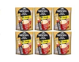 Nescafe 3'ü 1 Arada Sütlü Köpüklü 60x17.4 gr Hazır Kahve