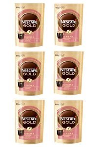 Nescafe Gold Crema Sade 6x80 gr Hazır Kahve
