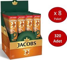 Jacobs 3'ü 1 Arada Sade 320x16 gr Hazır Kahve