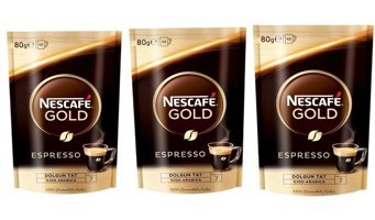 Nescafe Gold Sade 3x80 gr Espresso Hazır Kahve
