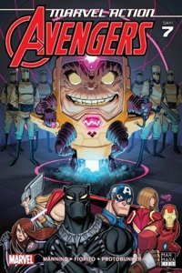 Marvel Action Avengers - 7 Matthew K. Manning Marmara Çizgi Matthew K. Manning Marmara Çizgi