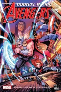 Marvel Action Avengers-3 Matthew K. Manning Marmara Çizgi Matthew K. Manning Marmara Çizgi