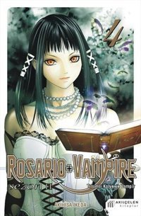 Rosario+Vampire-Tılsımlı Kolye ve Vampir-Sezon 2 Cilt 4 Akihisa İkeda Akılçelen Kitaplar Akihisa İkeda Akılçelen Kitaplar