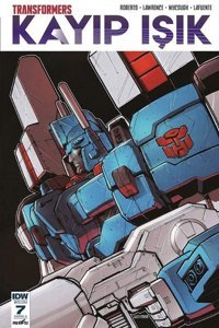 Transformers Kayıp Işık Bölüm 7 Kapak - A James Robertson Presstij Kitap James Robertson Presstij Kitap