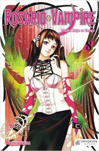 Rosario + Vampire - Tılsımlı Kolye ve Vampir 8 Akihisa İkeda Akılçelen Kitaplar Akihisa İkeda Akılçelen Kitaplar