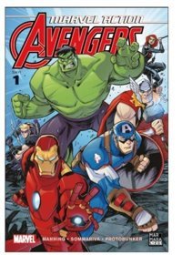 Marvel Action Avengers-1 Matthew K. Manning Marmara Çizgi Matthew K. Manning Marmara Çizgi