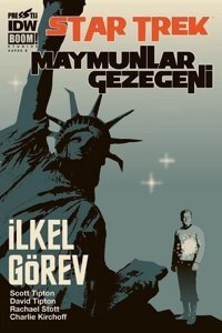 Maymunlar Gezegeni-Kapak B Scott Tipton, David Tipton, Rachael Stott, Charlie Kirchoff Presstij Kitap Scott Tipton, David Tipton, Rachael Stott, Charlie Kirchoff Presstij Kitap