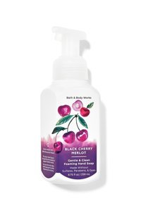 Bath & Body Works Black Cherry Merlot Nemlendiricili Parabensiz Organik Köpük Sıvı Sabun 259 ml Tekli