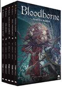 Bloodborne Serisi Seti - 5 Kitap Takım Ales Kot Eksik Parça Yayınları Ales Kot Eksik Parça Yayınları